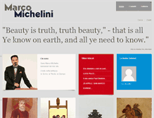 Tablet Screenshot of marcomgmichelini.it